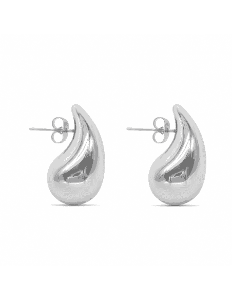 Pendientes para Mujer de plata en forma de Gota - Plata 925