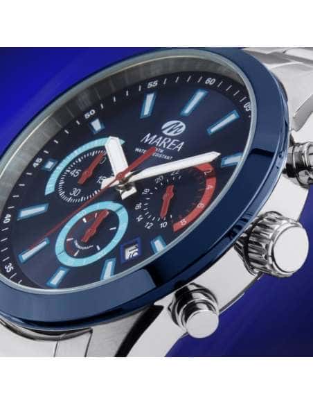 Reloj para Hombre Deportivo Cronógrafo Esfera Azul - Marea 36193/4
