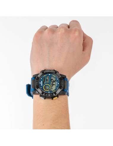 Reloj para Hombre Digital Deportivo Azul y Negro 100M - Calypso K5818/2