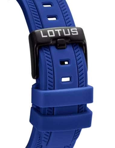 Reloj para Hombre Cronógrafo con Correa Azul y Esfera Azul y Negra - Lotus 18944/1