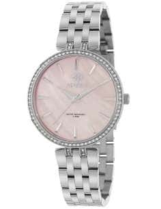 Reloj para Mujer Plateado con Esfera Rosa Nácar y Circonitas - Marea B54229/2
