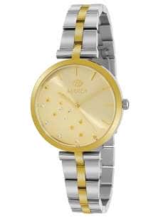 Reloj para Mujer Bicolor Acero y Oro con Cristales Decorativos- Marea B54223/4