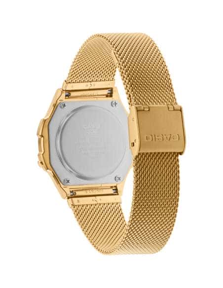 Reloj Unisex Dorado- Casio A171WEMG-9AEF