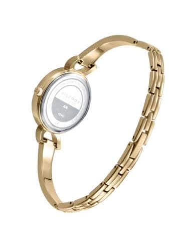 Reloj para Mujer de Acero Dorado Minimalista con Esfera Blanca - Viceroy 42442-27