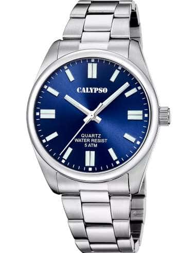 Reloj para Hombre Acero Esfera Azul Clásico - Calypso K5862/3