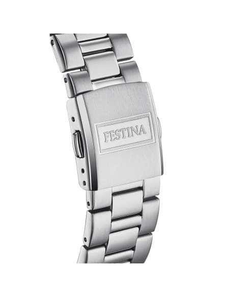 Reloj para Hombre Acero Esfera Negra con Números Gold Rosé - Festina F16374/8