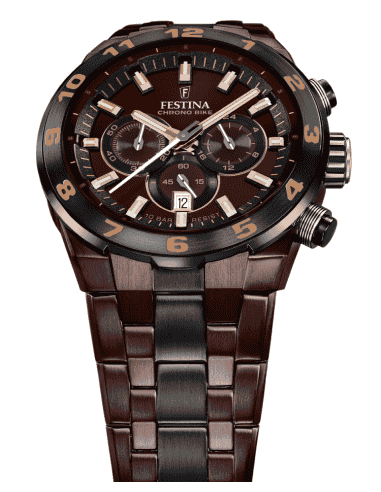 Reloj para Hombre Chrono Bike Marrón Acero - Festina F20708/1