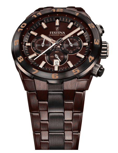 Reloj para Hombre Chrono Bike Marrón Acero - Festina F20708/1
