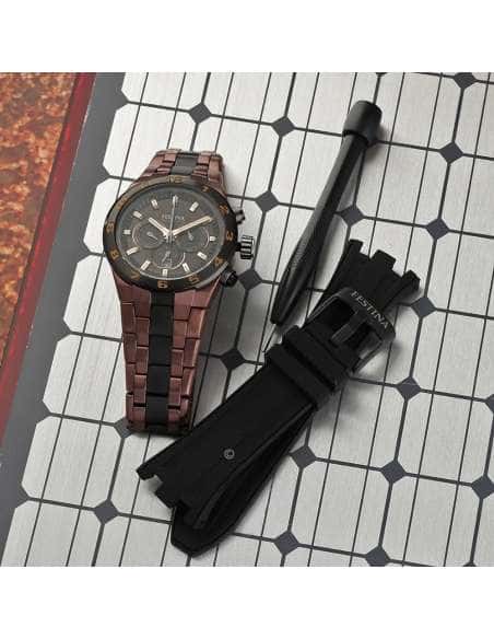 Reloj para Hombre Chrono Bike Marrón Acero - Festina F20708/1