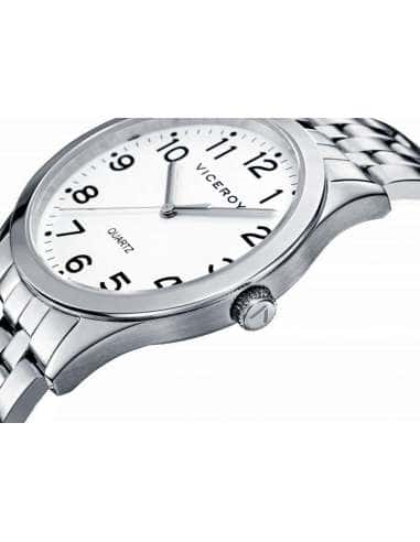Reloj para Hombre Clásico Acero Esfera Blanca - Viceroy 42231-04