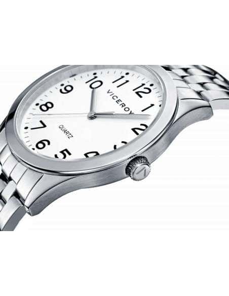 Reloj para Hombre Clásico Acero Esfera Blanca - Viceroy 42231-04