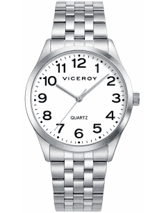 Reloj para Hombre Clásico Acero Esfera Blanca - Viceroy 42231-04
