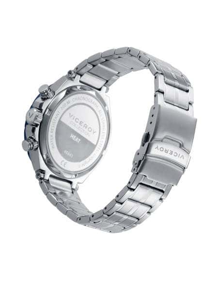 Reloj para Hombre Chronograph Acero con Esfera Azul y Bisel Deportivo - Viceroy 46841-37