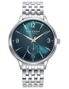 Reloj para Hombre Classic con Esfera Verde y Brazalete de Acero - Viceroy 401411-65