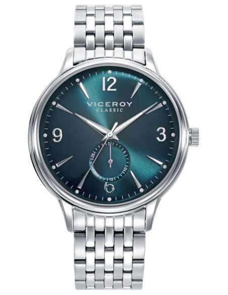 Reloj para Hombre Classic con Esfera Verde y Brazalete de Acero - Viceroy 401411-65