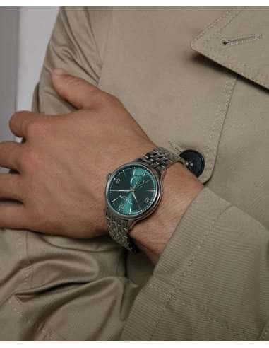 Reloj para Hombre Classic con Esfera Verde y Brazalete de Acero - Viceroy 401411-65