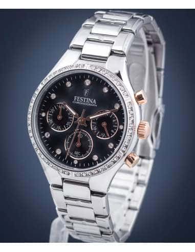 Reloj para Mujer Cronógrafo en Acero con Esfera...