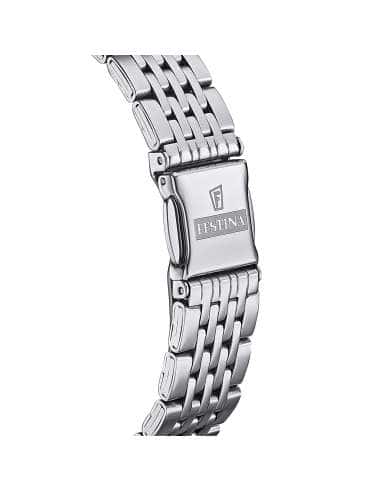 Reloj para Mujer de Acero con Esfera Azul y Calendario - Festina F16748/3