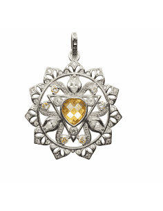 Colgante para Mujer  plata de ley con Piedras - Plata 925