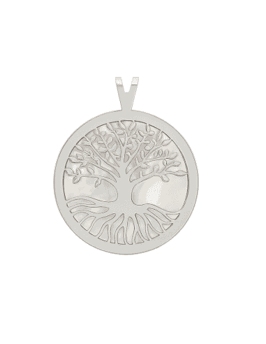 Colgante para Mujer Árbol de la Vida en Plata de Ley - Plata 925