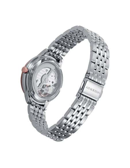 Reloj para Mujer Sapphire de Acero con Esfera Marrón y Detalle Vista de Mecanismo- Viceroy 401252-95