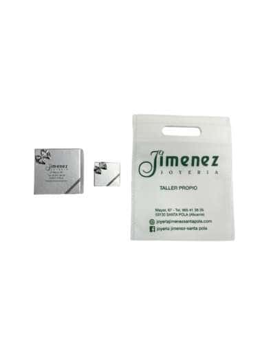 Colgante para Mujer Flor de Lis Maciza - Plata...