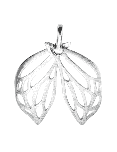Colgante para Mujer de plata Alas de Ángel abatibles - Plata 925
