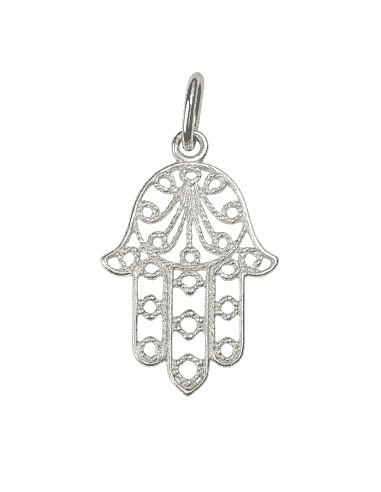 Colgante para Mujer Mano de Fátima de plata - Plata 925