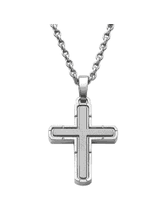 Colgante de Hombre cruz en acero bicolor - Viceroy 15002C01000