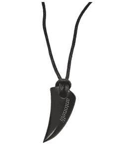 Collar para Hombre con colgante cuerno negro
