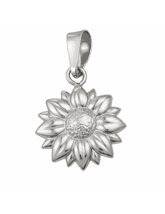 Colgante para Mujer de plata en forma de Flor - Plata 925