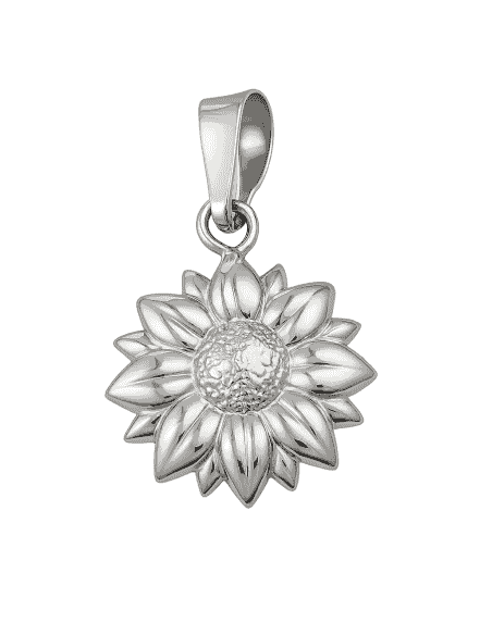 Colgante para Mujer de plata en forma de Flor - Plata 925