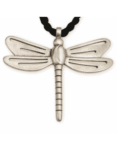 Collar para Mujer con Colgante Libélula en Plata - Plata 925