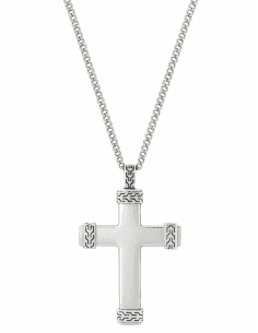Collar para Hombre de Acero con Cruz - Viceroy 14215C01000