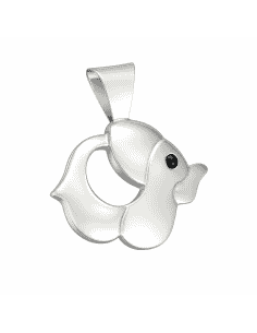 Colgante para Mujer de plata con forma de Elefante - Plata 925