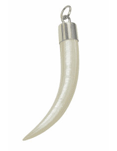 Colgante para mujer de plata con forma de Cuerno - Plata 925