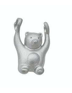 Colgante para mujer de plata con forma de Oso - Plata 925
