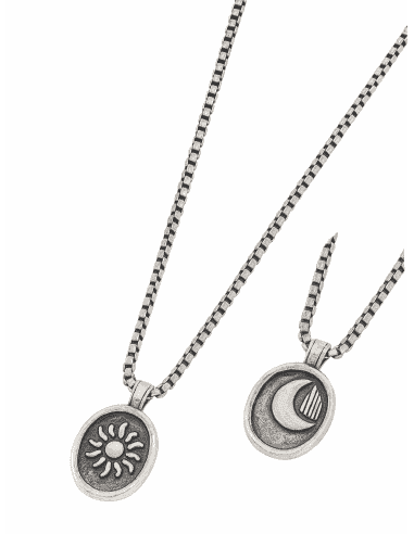 Collar para Hombre de Acero - Marea C00107/118