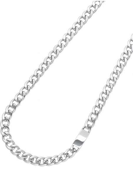 Cadena para Hombre de Acero - Marea D00104/AI50 (Grabado Incluido)
