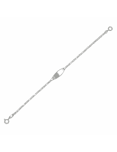 Pulsera esclava para bebé de Plata de ley - Hurjo 0022001921