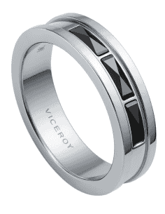 Anillo para Hombre de Acero - Viceroy 6474A02600