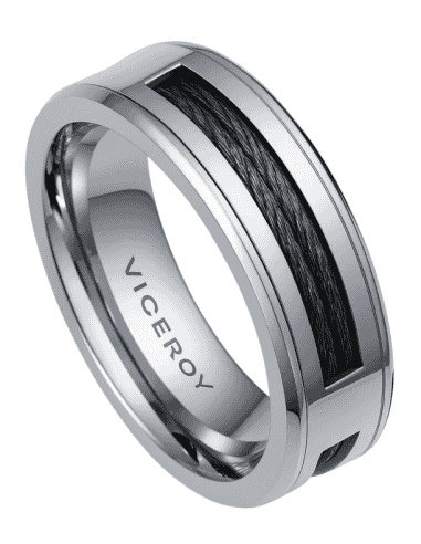 Anillo para Hombre de Acero - Viceroy 14066A02600