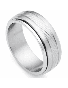 Anillo para Hombre de Acero - Viceroy 75328A02400