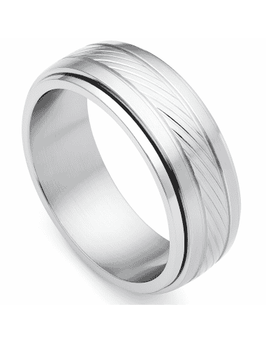 Anillo para Hombre de Acero - Viceroy 75328A02400