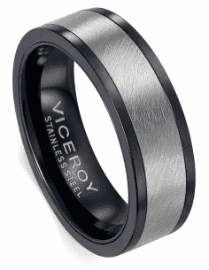 Anillo para Hombre de Acero - Viceroy 75060A02400