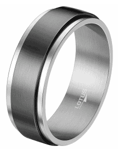 Anillo para Hombre de Acero - Lotus LS2395/3/226