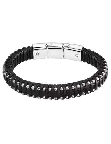 Pulsera para Hombre de Piel y Acero - Lotus LS2204-2/1