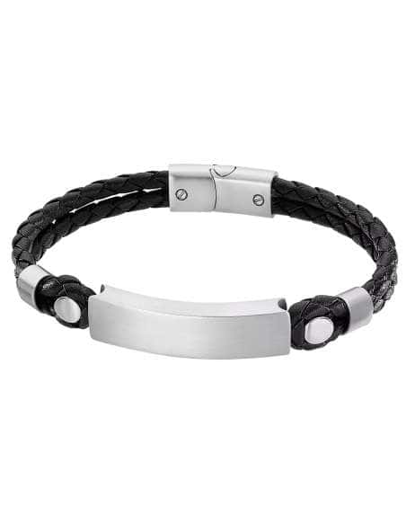 Pulsera para Hombre de Acero y Piel - Lotus LS2103-2/2