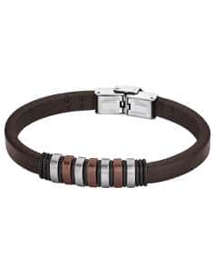 Pulsera para Hombre de Piel y Acero - Lotus LS1827-2/3