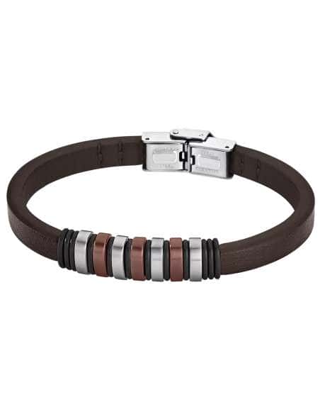 Pulsera para Hombre de Piel y Acero - Lotus LS1827-2/3